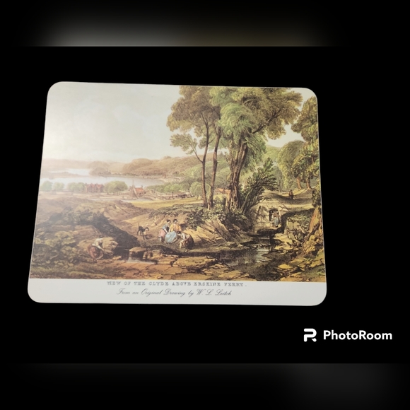 Clover Leaf melamine table mats UK set of 6 art print - Picture 6 of 7